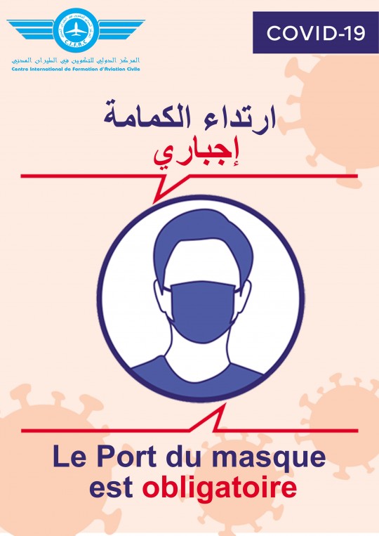Le Port de masque est Obligatoire